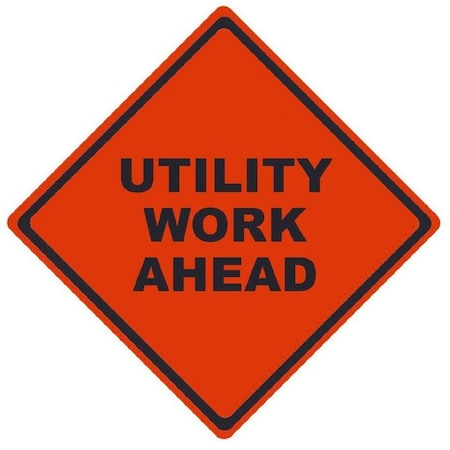 Nmc TRAFFIC, UTILITY WORK AHEAD, RUNR3627 RUNR3627